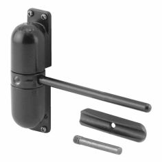 Gibcloser Surface Mounted Spring Door Closer - Black