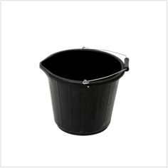 Black Industrial Bucket 14.5L