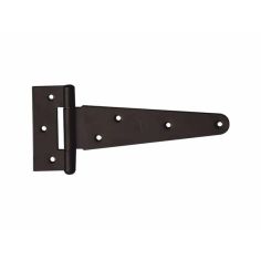 Black Matt Steel T Hinge - 109 x 75 mm