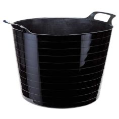 Black Multi Purpose Flexible Bucket - 40L