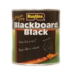 Rustins Quick Dry Blackboard Paint Black