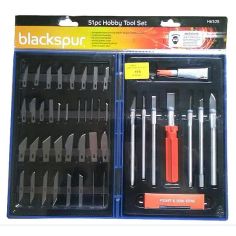 Blackspur 51 Piece Hobby Tool Set