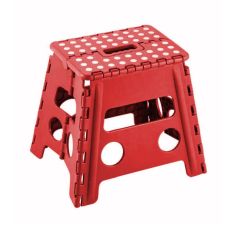 Blue Canyon Red Folding Step-Up Stool