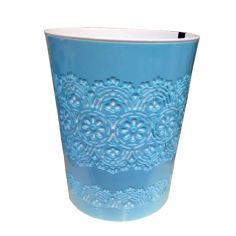 Blue Canyon Waste Paper Bin - Blue