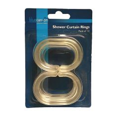 Blue Canyon Shower Curtain Rings - Pack of 12