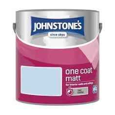 Johnstones One Coat Matt Paint - Blue Horizon 2.5L