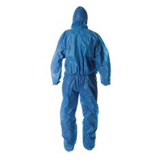 Blue Disposable Protective Overall Suit - L