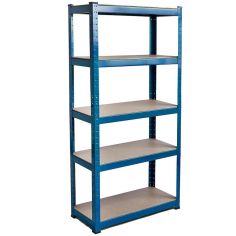 Vida Blue 5 Tier Shelf Unit