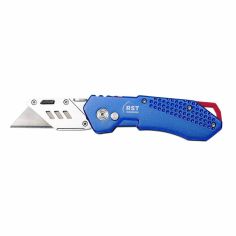 RST Folding Pocket Knife With Aluminium Handle - Blue