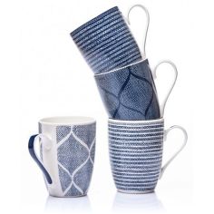 Blue Weave Mugs - 12oz  