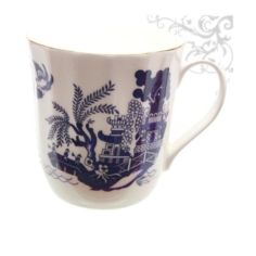 Blue Willow Design Fine Bone China Beakers