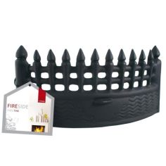 De Vielle Matt Black Fire Front - 16"