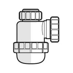 Polypipe Bottle Trap - 32mm