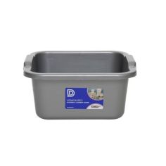 Square Washing Bowl Silver