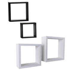 Hudson 2 Piece Shelf & Cube Kits