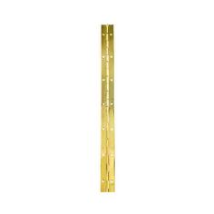 Securit Piano Hinge Brass Plated 6ft x 1 1/4"