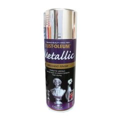 Rust-Oleum Metallic Brilliant Finish Spray Paint - Chrome 400ml