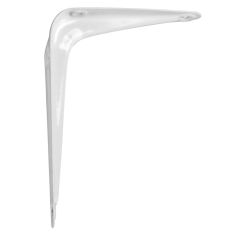 Amig Palomilla White Steel Shelf Bracket - 250 x 200mm