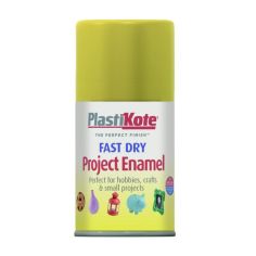Plastikote Fast Dry Project Enamel Spray Paint - Brass 100ml