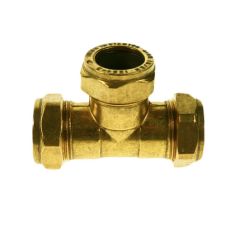 Brass 318 Tee Connector - 1" X 1" X 1"