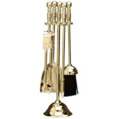 Cambridge 15 Inch Brass Companion Set