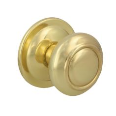 Brass Plated Centre Door Knob