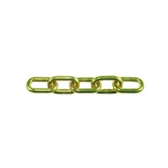 Brass Oval Chain 5/8"