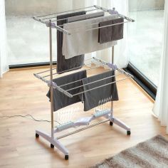 Folding Electric Drying Rack with Air Flow Breazy