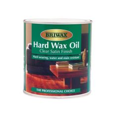 Briwax Hard Wax Oil - Clear Satin 1L
