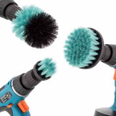 InnovaGoods Cyclean Drill Brush Attachment Set