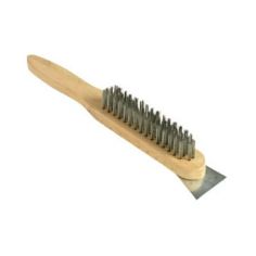 SupaTool 4 Row Wire Brush & Scraper