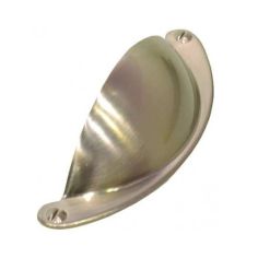 64mm Brushed Nickel Shaker Drawer Pull