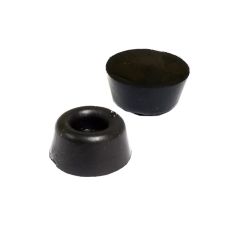 Toilet Seat Buffer Pad - Black 19mm