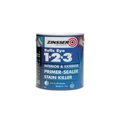 Zinsser Bulls Eye 123 Primer-Sealer Stain Killer - 1L