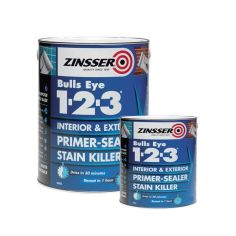 Zinsser Bulls Eye 123 Interior & Exterior Primer-Sealer Stain Killers