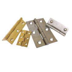 Brass, Steel & Black Butt Hinges