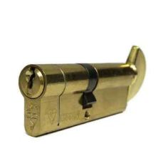 Tessi Snap Safe Euro Cylinder Profile Size:  40/30 Brass Thumb