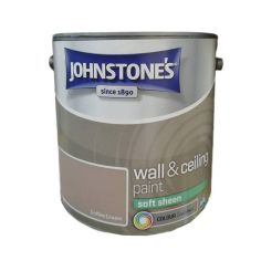 Johnstones Wall & Ceiling Soft Sheen Paint - Coffee Cream 2.5L