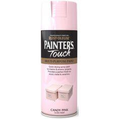 Rust-Oleum Painters Touch Spray Paint - Candy Pink Gloss 400ml