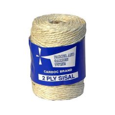 Cardoc 2 Ply Sisal Parcel & Garden Twine - 500g Spool