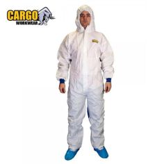 Cargo Multi Purpose Coverall With Breathable Back Panel - Large