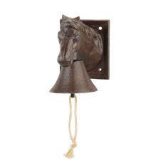 Cast Iron Horse Door Bell - 11x12x13cm
