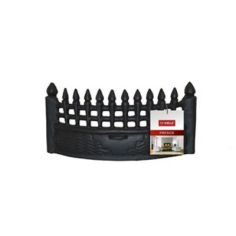 De Vielle Fire Front Castle Black - 18in