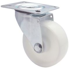 Castor Swivel White 100mm - 70kg