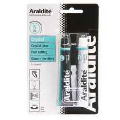 Araldite Crystal Clear Adhesive Tubes 2 x 15ml