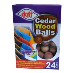 Doff 24PK Cedar Moth Balls