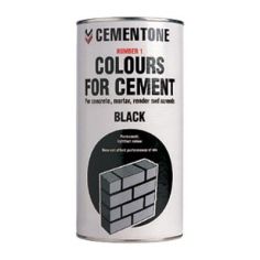 Cementone Colours For Cement - Black 1kg