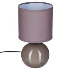 Ceramic Table Lamp - Taupe 