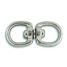 Double Swivel Nickel Plated Zamak 12mm