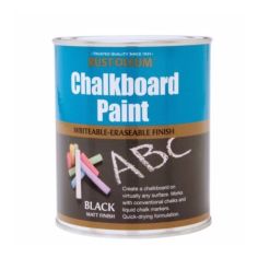 Rust-Oleum Black Matt Chalkboard Paint 750ml